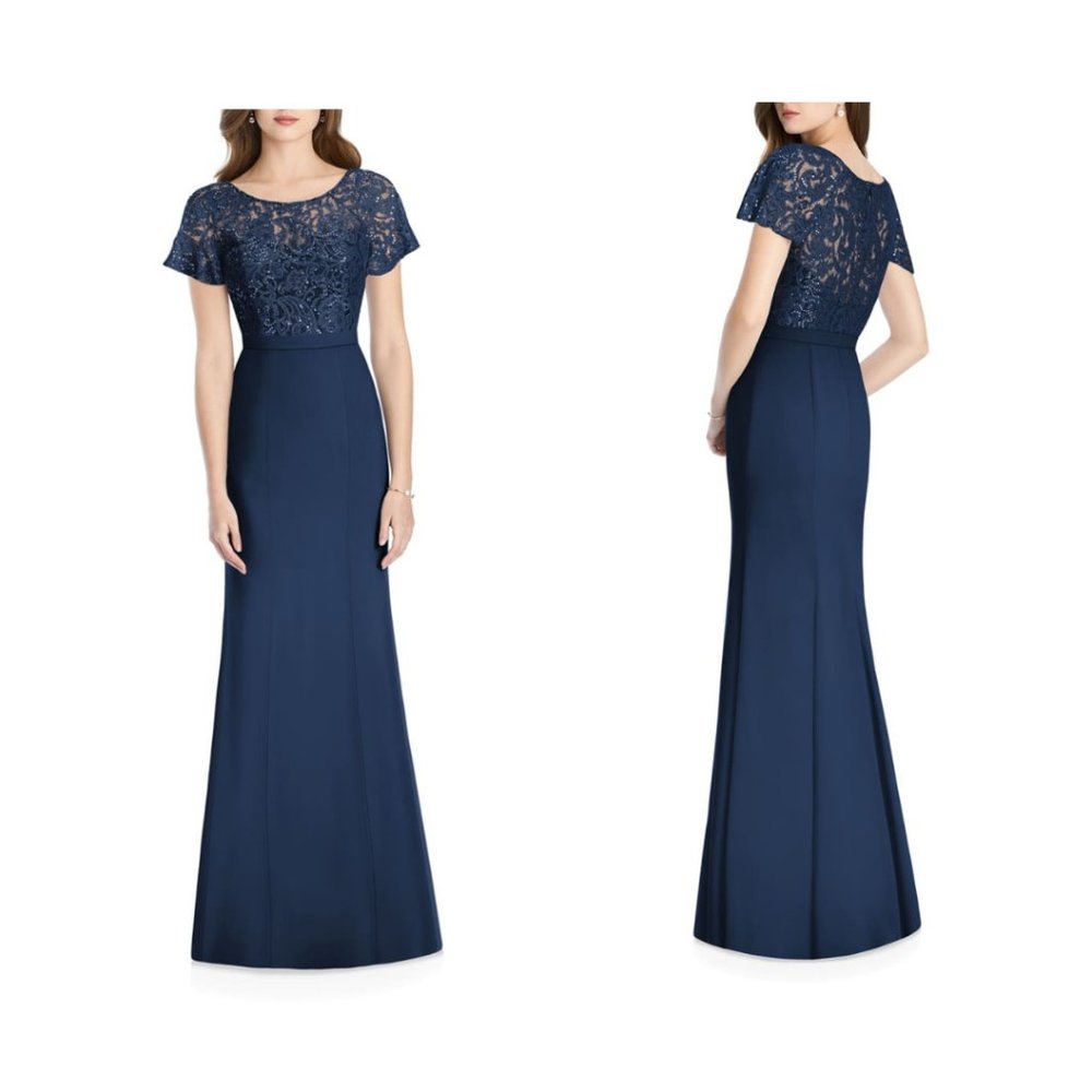 Jenny Packham Sequin Top Gown